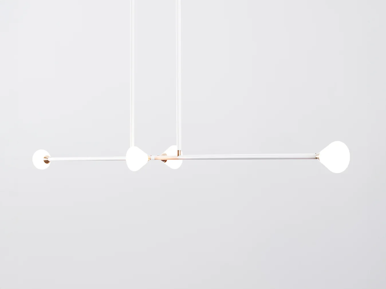 ROLL & HILL APOLLO CHANDELIER / 4 L53" x D6" x H40" - Image 3