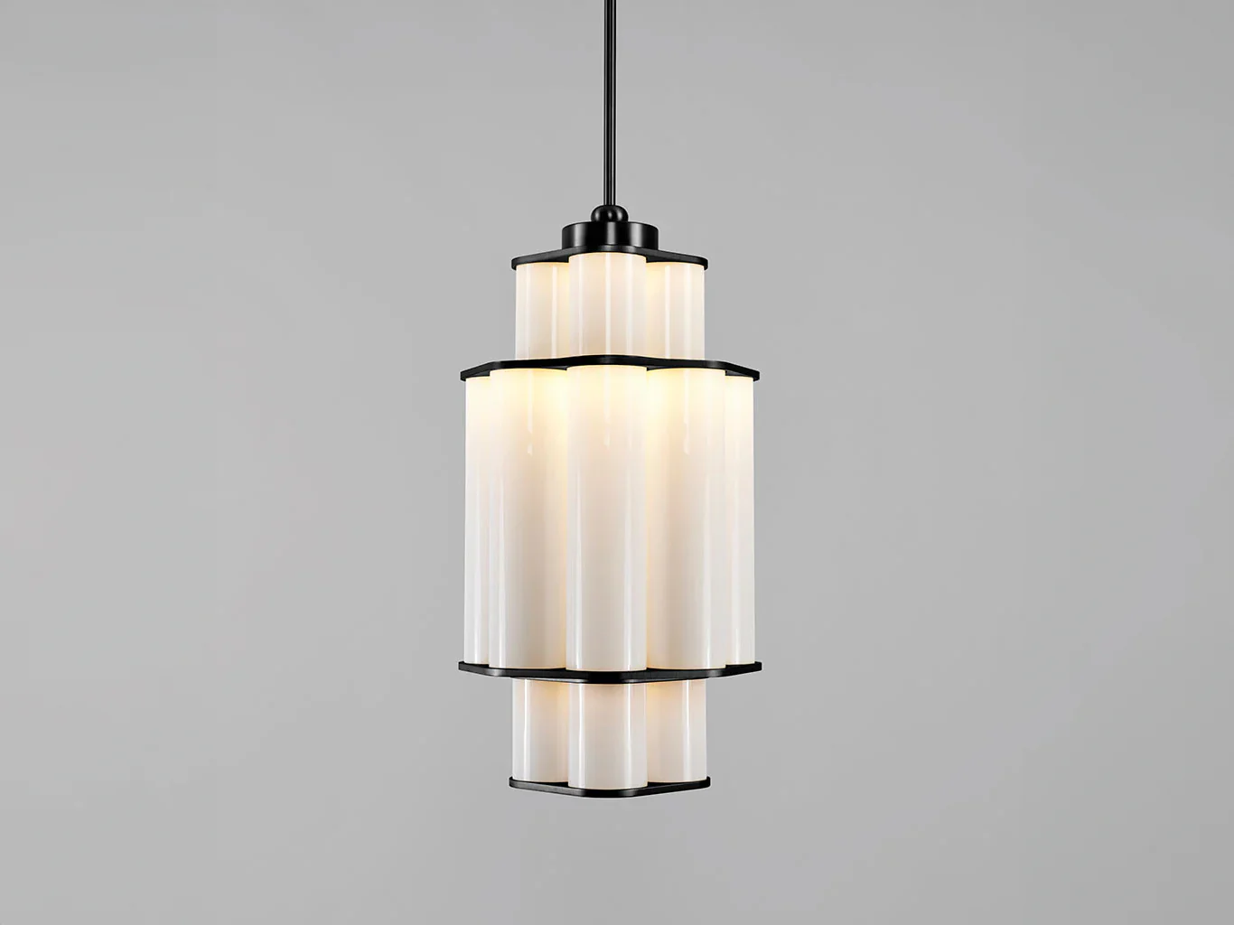 ROLL & HILL BAUER CHANDELIER / 01 Ø15.7" x H28.8" - Image 2