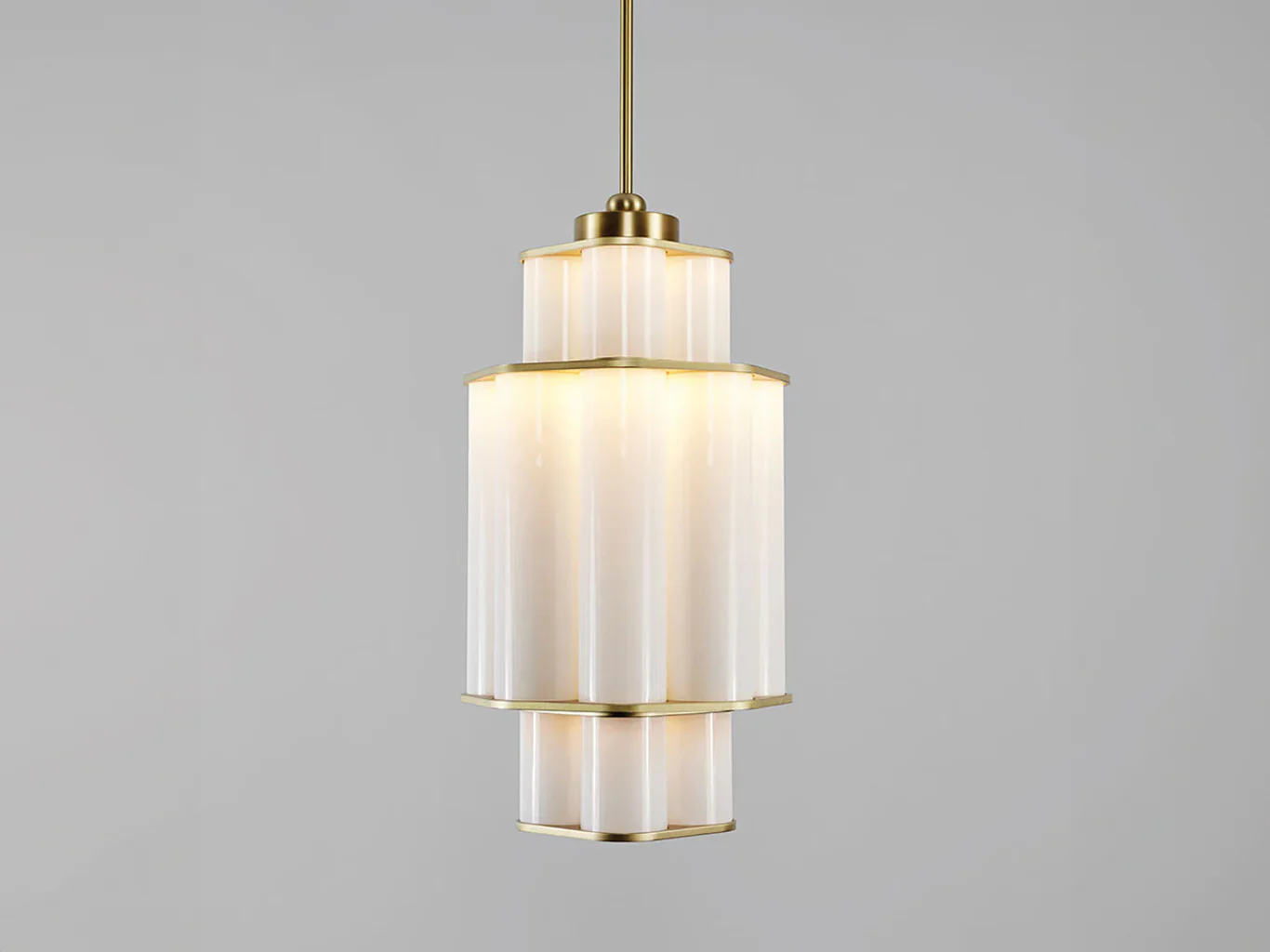 ROLL & HILL BAUER CHANDELIER / 01 Ø15.7" x H28.8" - Image 3