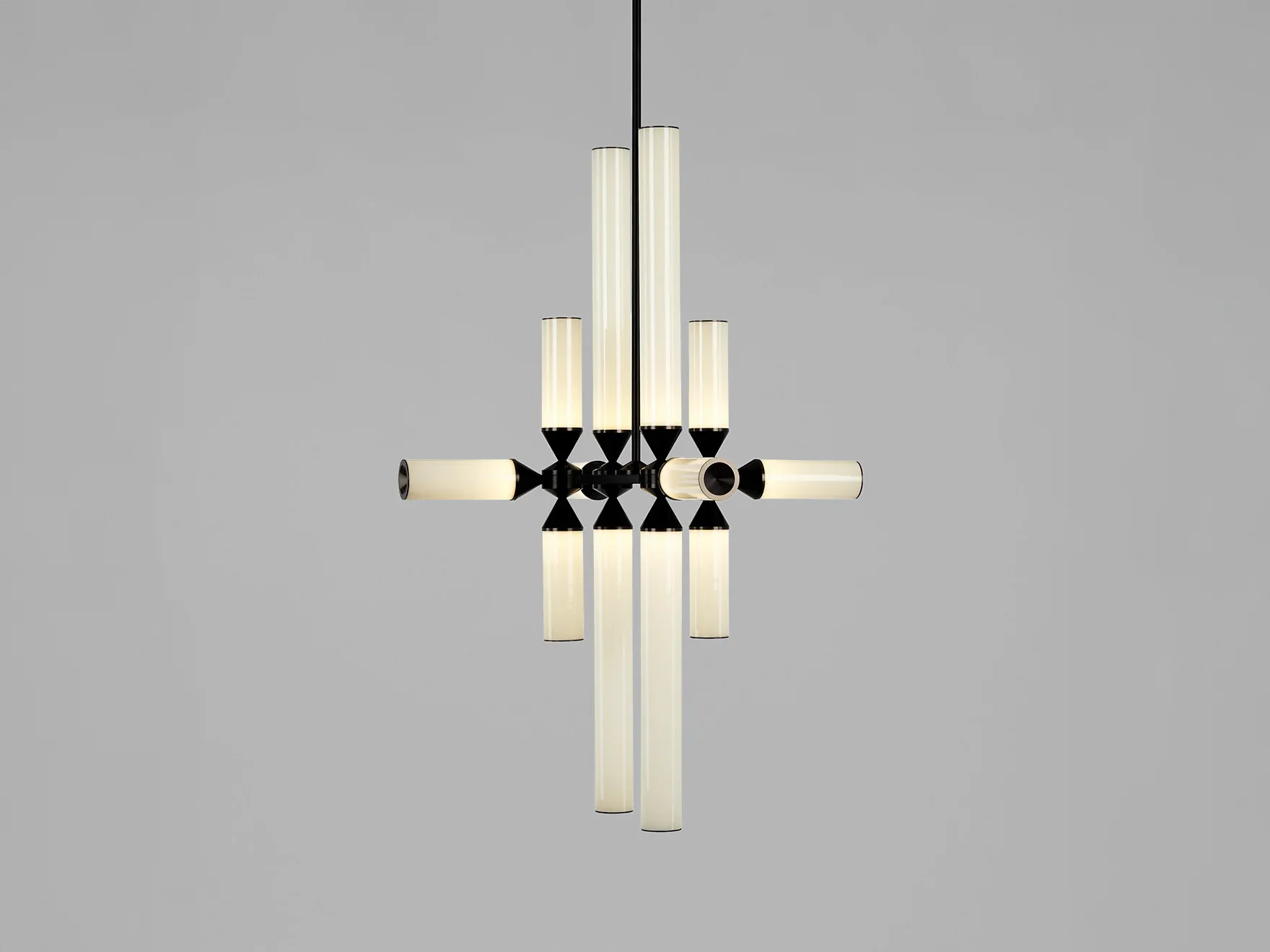 ROLL & HILL CASTLE CHANDELIER / 12-03 Ø20" x H37.5"