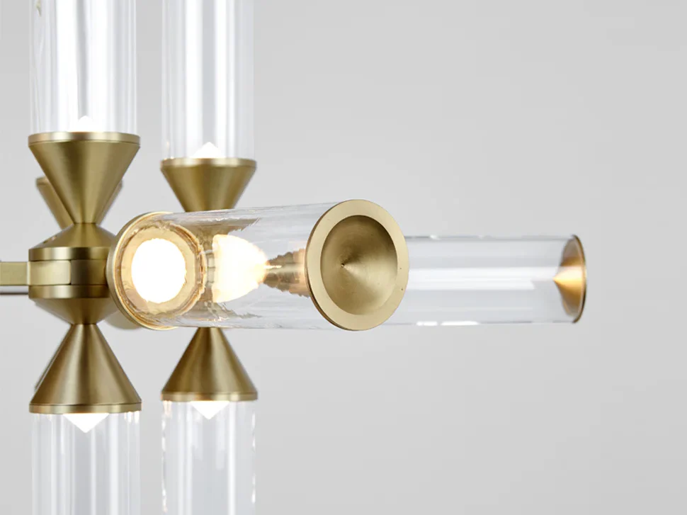 ROLL & HILL CASTLE CHANDELIER / 12-03 Ø20" x H37.5" - Image 3