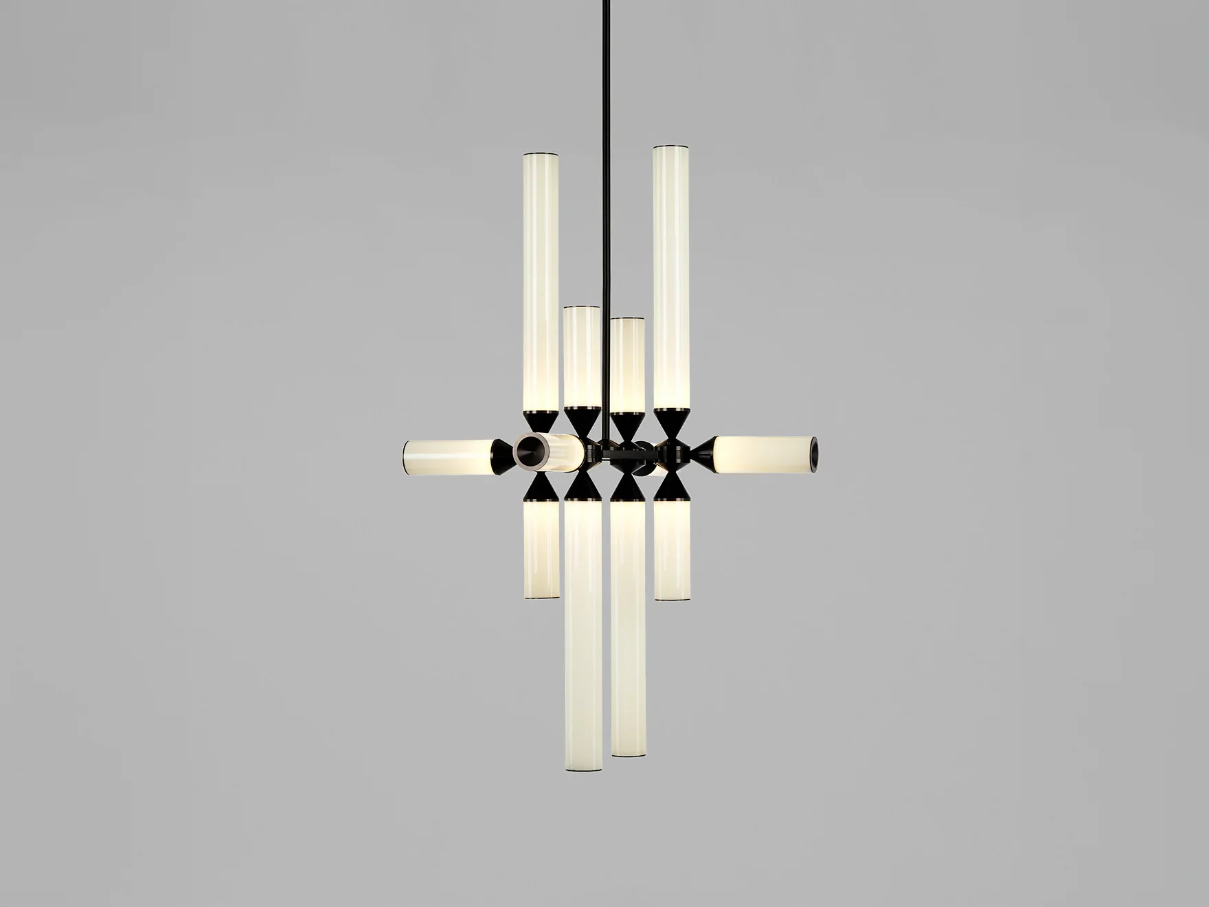 ROLL & HILL CASTLE CHANDELIER / 12-04 Ø20" x H37.5"