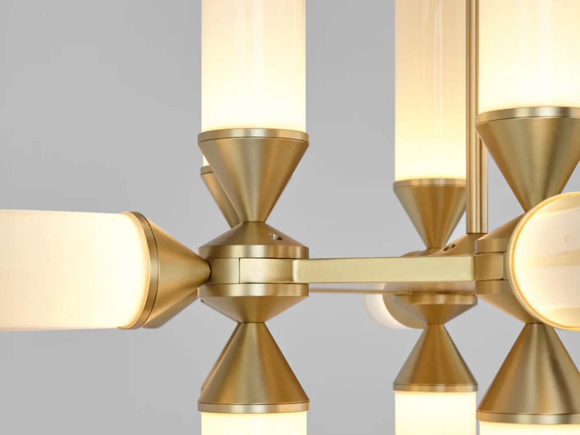 ROLL & HILL CASTLE CHANDELIER / 18-01 L50" x D44 x H17.5" - Image 4