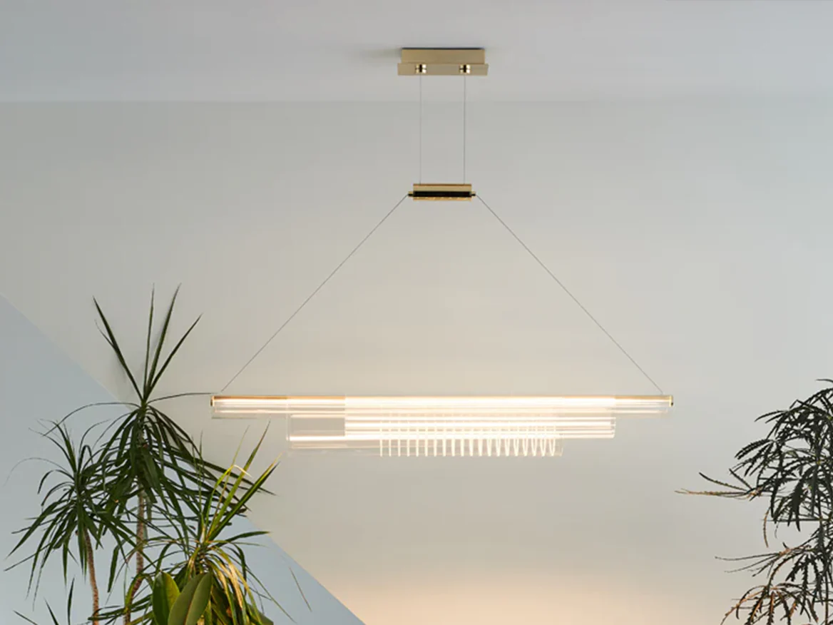 ROLL & HILL COAX PENDANT / 03 W50" x D7" x H30" - Image 3