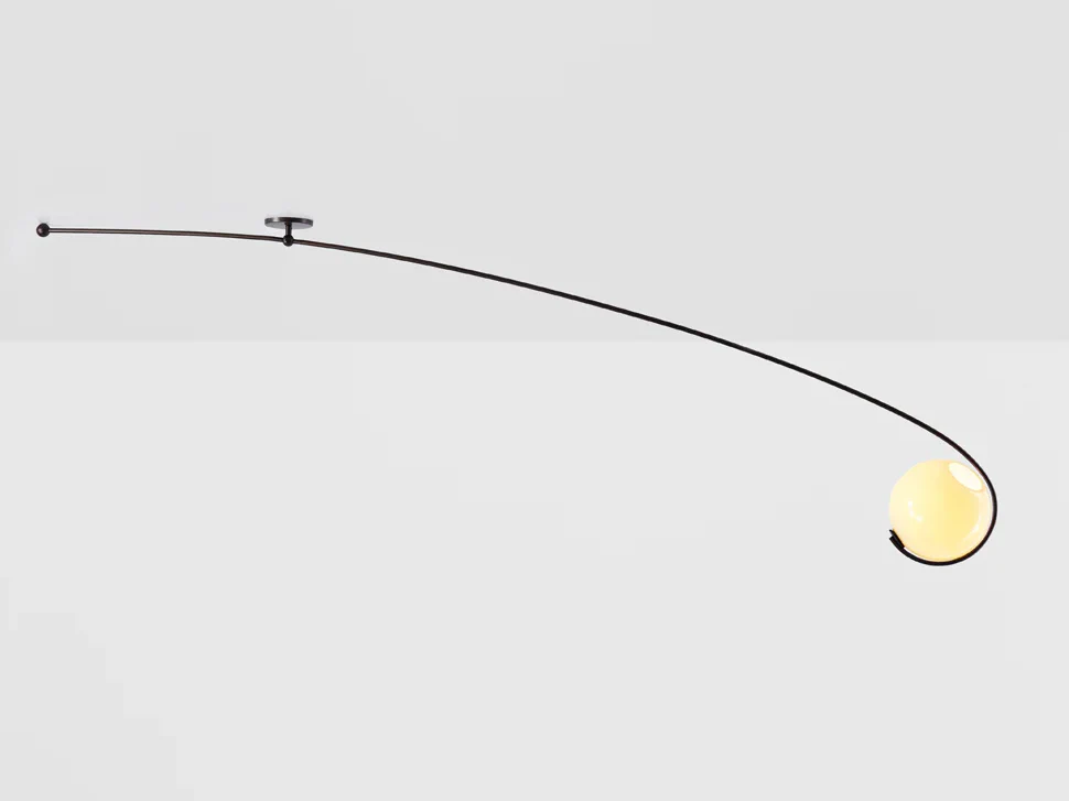 ROLL & HILL FIDDLEHEAD CANTILEVER PENDANT L99" x D10" x H33" - Image 2