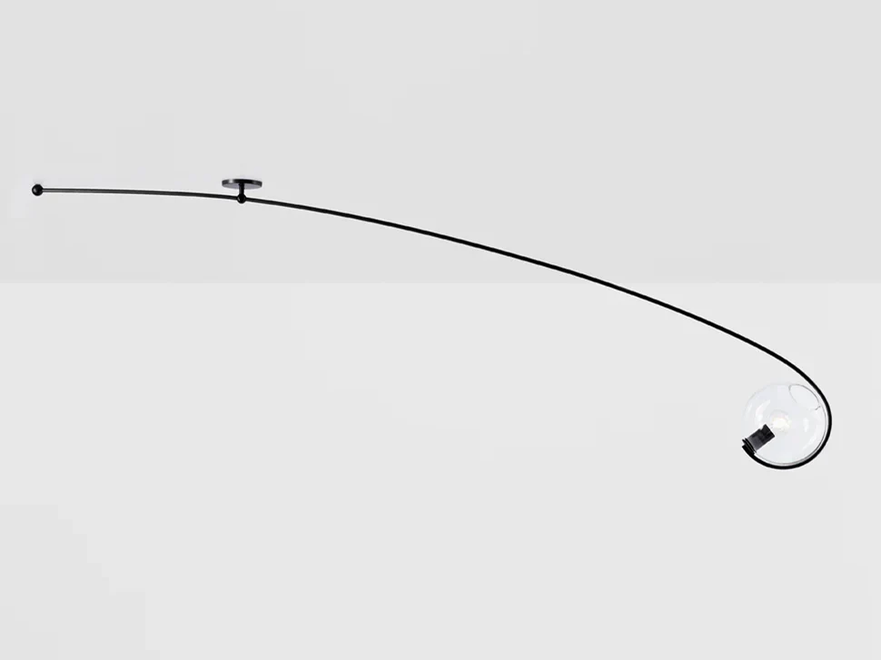 ROLL & HILL FIDDLEHEAD CANTILEVER PENDANT L99" x D10" x H33" - Image 4