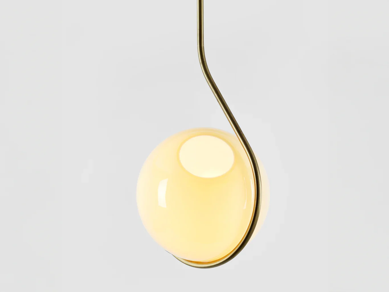 ROLL & HILL FIDDLEHEAD PENDANT W10.5" x D10" x H30" - Image 4