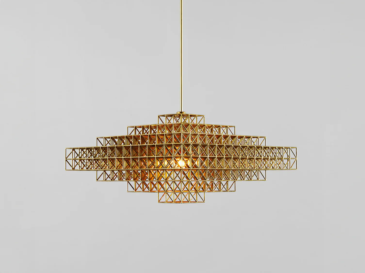 ROLL & HILL GRIDLOCK PENDANT / 4059 W30" x L30" x H16"