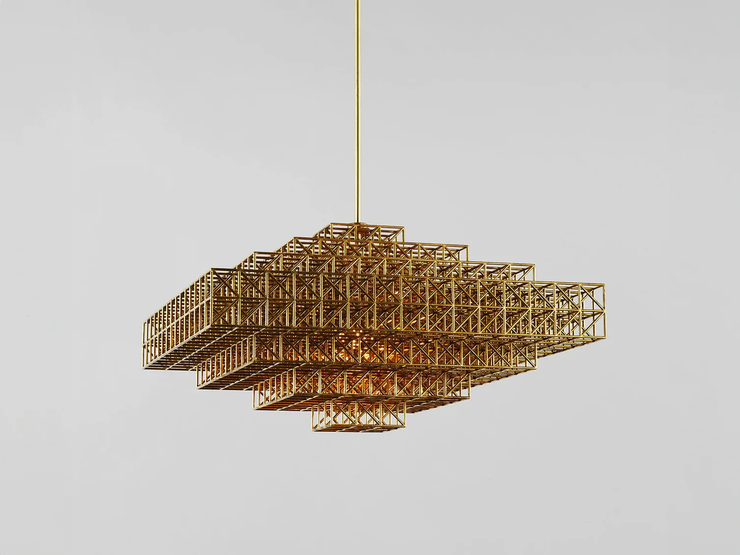 ROLL & HILL GRIDLOCK PENDANT / 4059 W30" x L30" x H16" - Image 2
