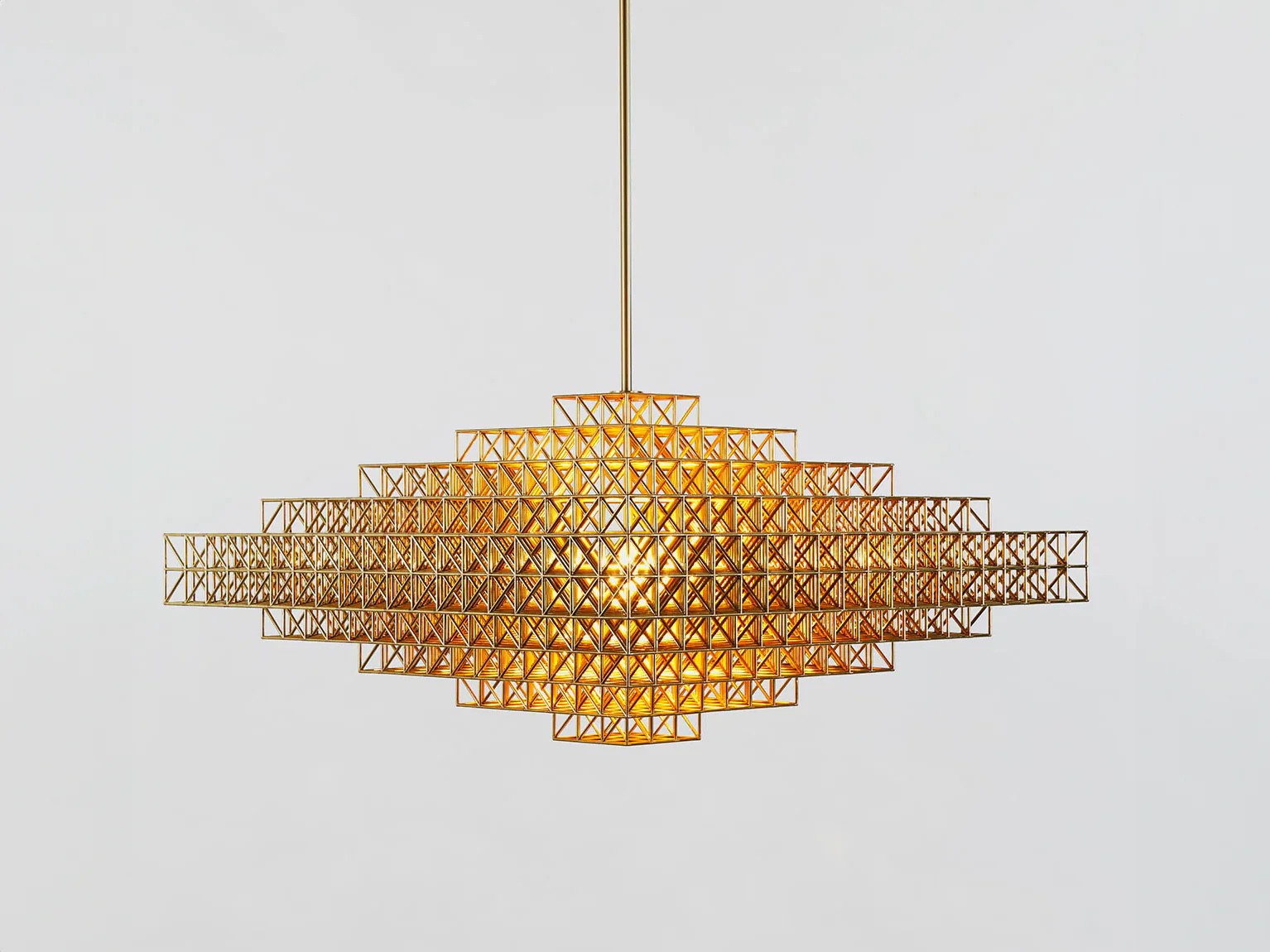 ROLL & HILL GRIDLOCK PENDANT / 7440 W38" x L38" x H20.5"