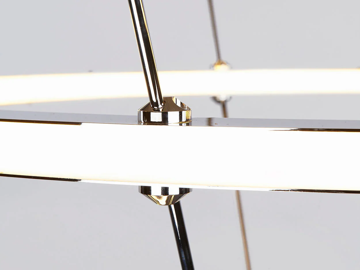 ROLL & HILL HALO PENDANT / 4 RINGS Ø47" x H42" - Image 5