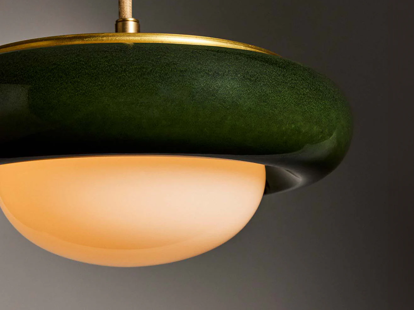 ROLL & HILL HUMBOLDT PENDANT / 01 Ø8.5" x H3.9" - Image 7