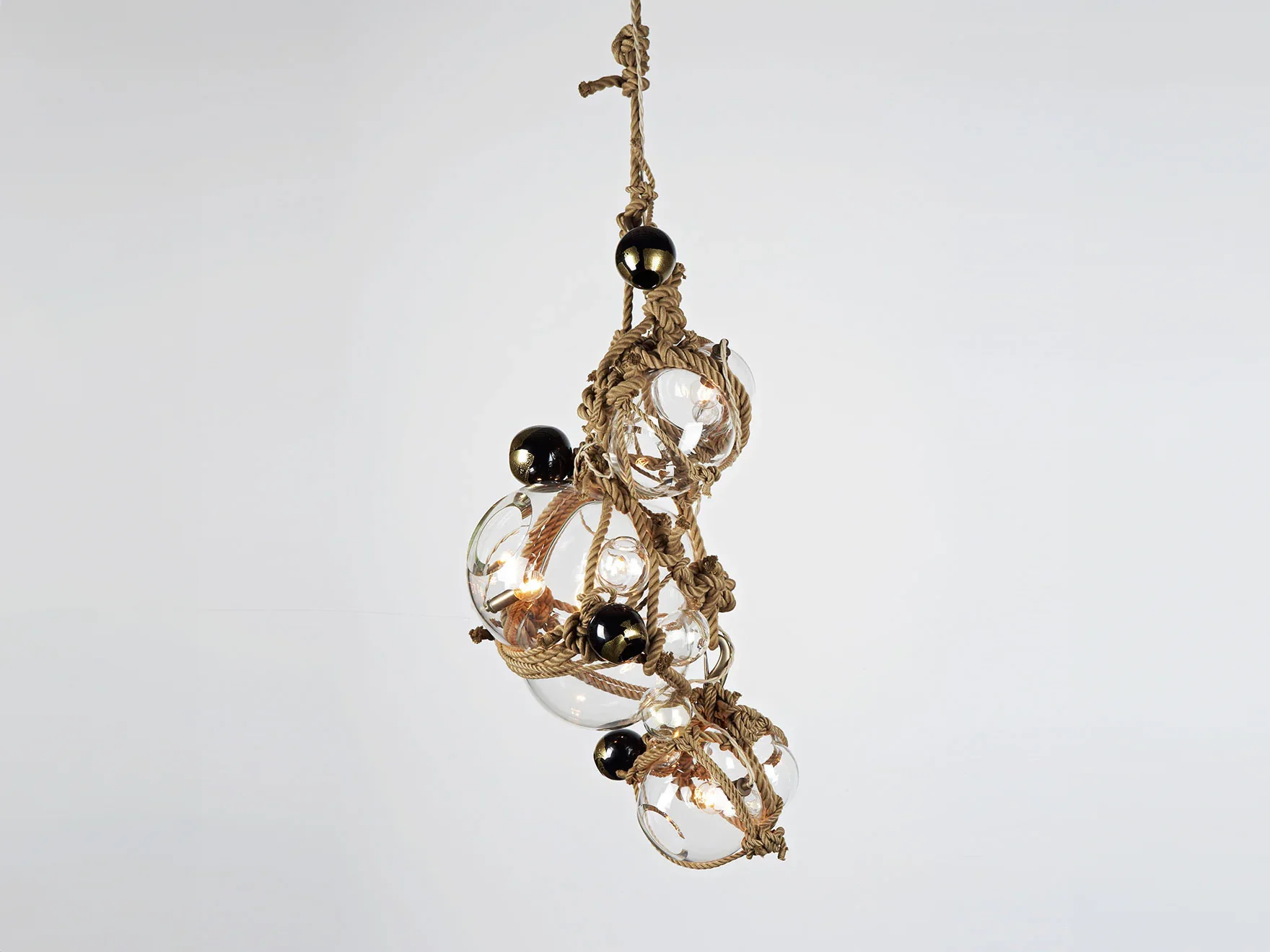 ROLL & HILL KNOTTY BUBBLES CHANDELIER / 125 Ø20"