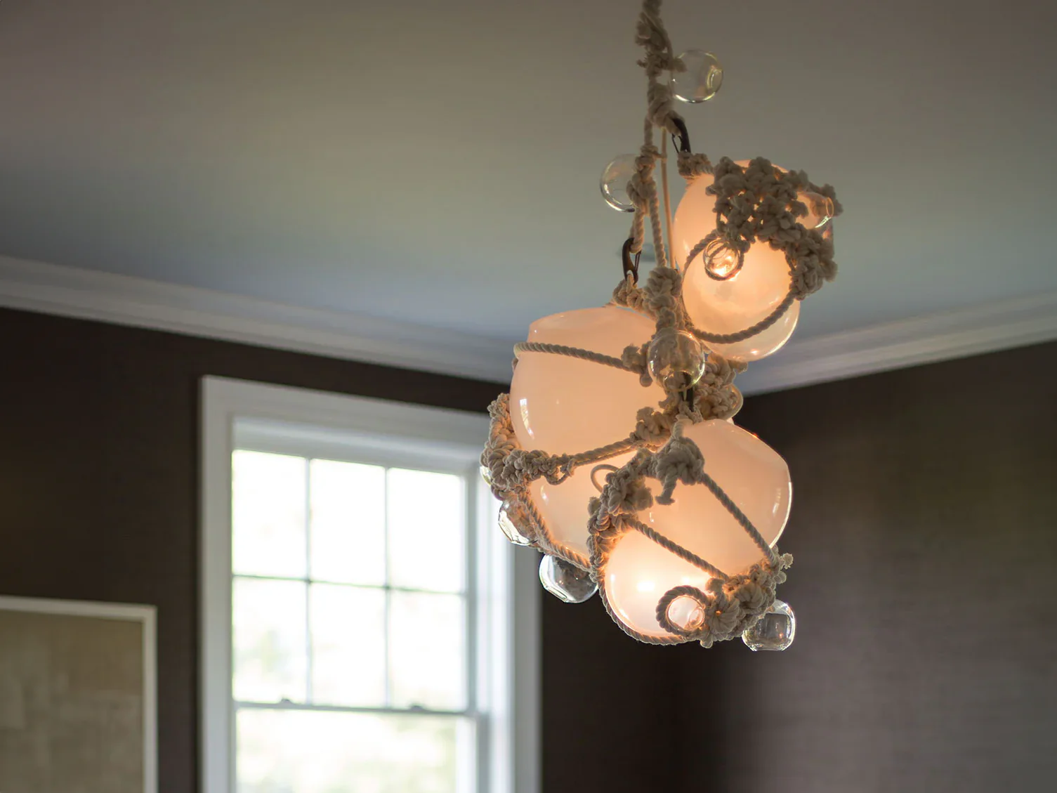 ROLL & HILL KNOTTY BUBBLES CHANDELIER / 125 Ø20" - Image 2