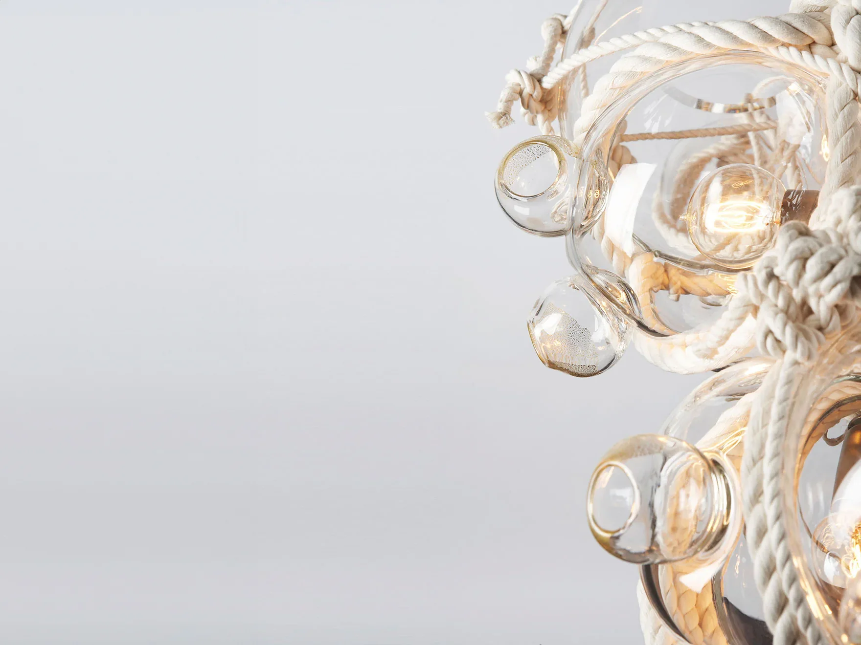 ROLL & HILL KNOTTY BUBBLES CHANDELIER / 16 Ø31" - Image 3