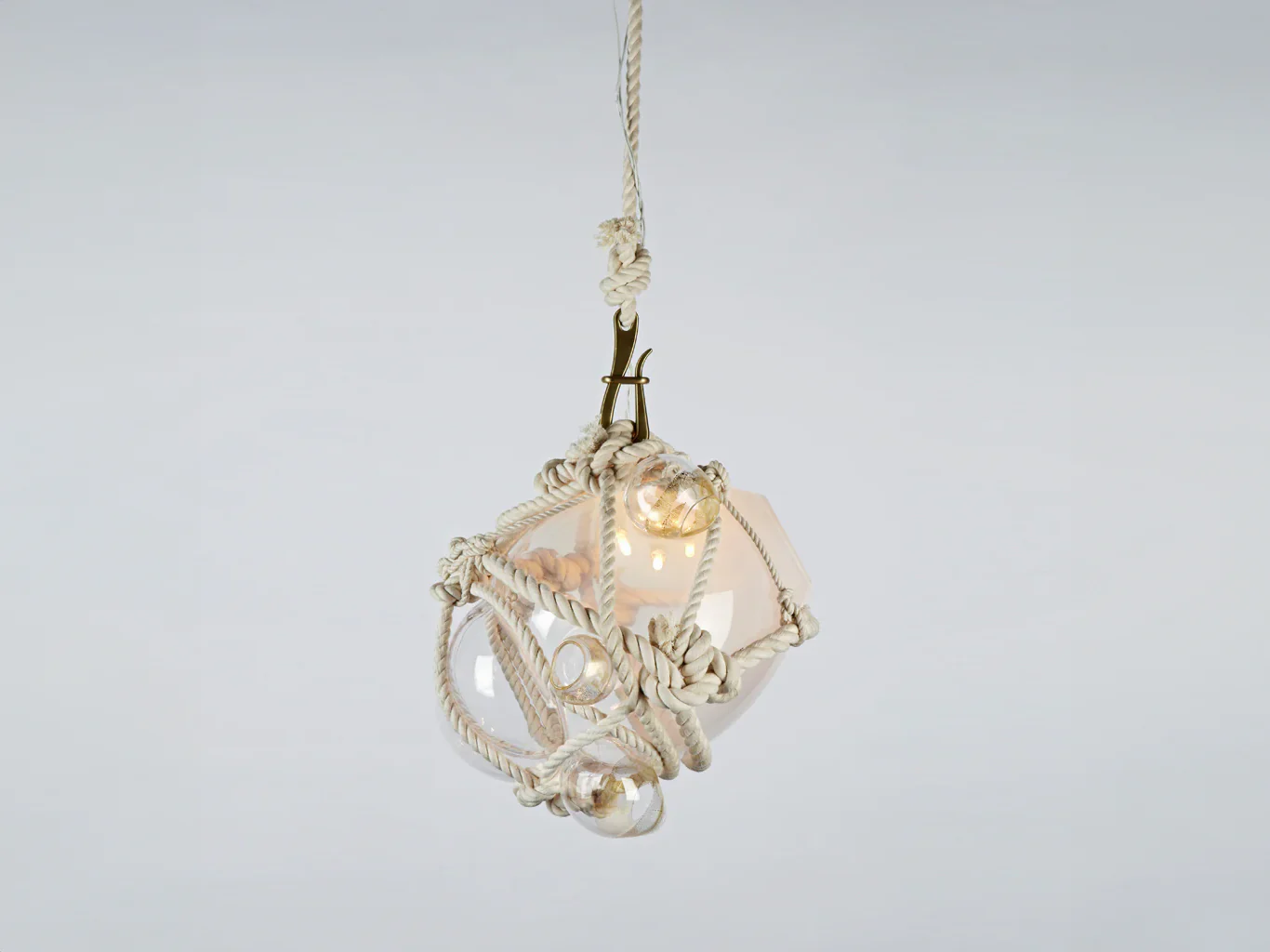 ROLL & HILL KNOTTY BUBBLES PENDANT / SMALL Ø11" x H19"