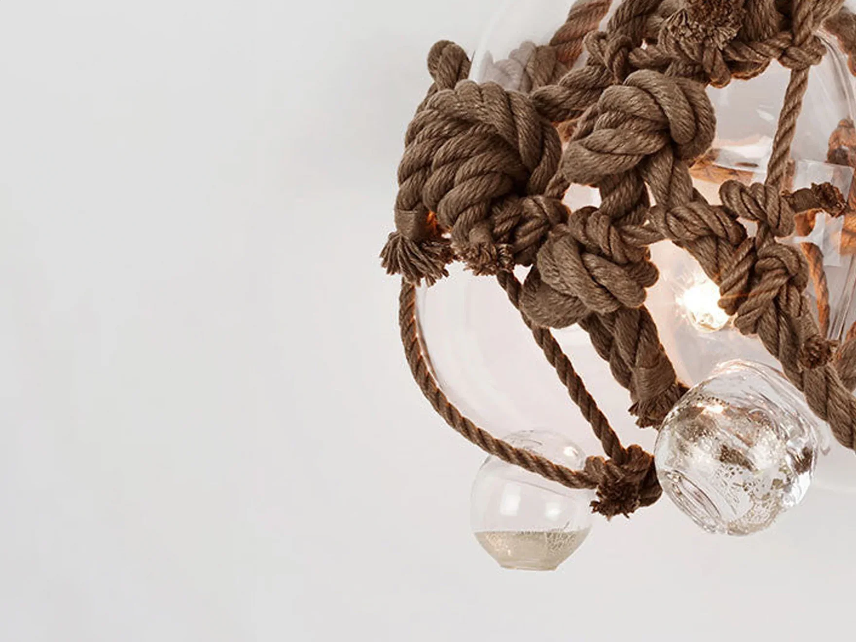 ROLL & HILL KNOTTY BUBBLES SCONCE / LARGE W17" x D17" x H27"
