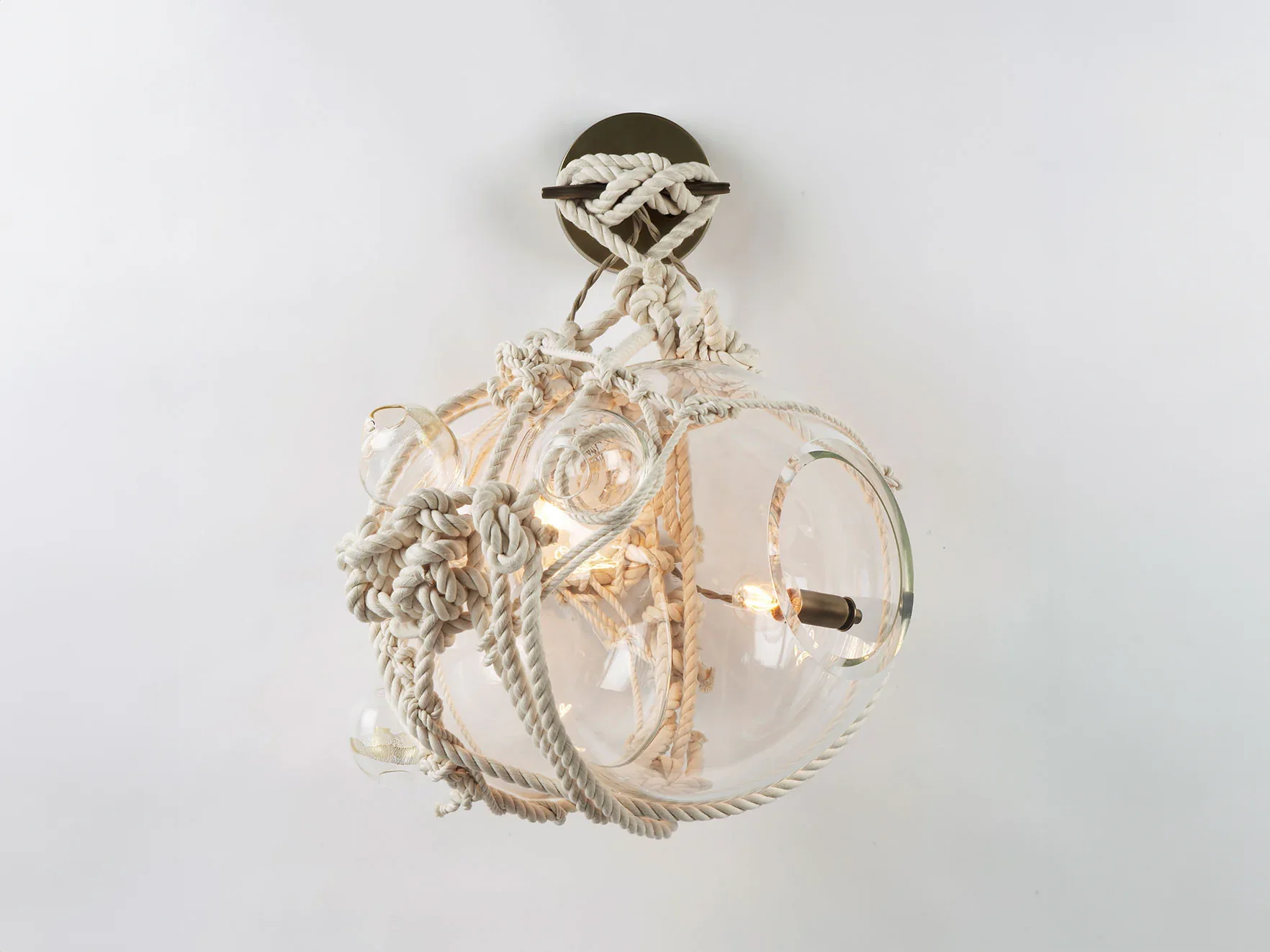 ROLL & HILL KNOTTY BUBBLES SCONCE / LARGE W17" x D17" x H27" - Image 2