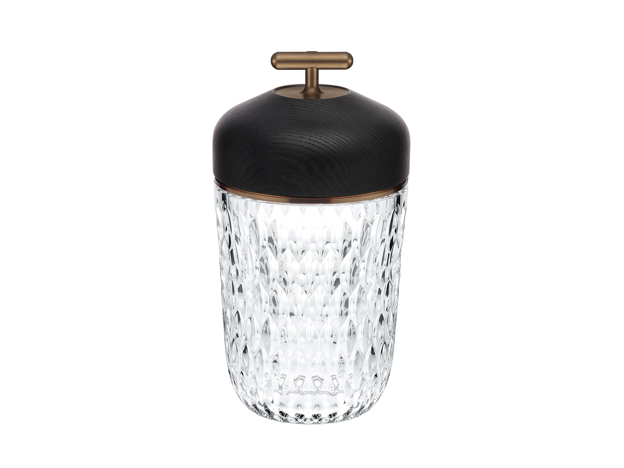SAINT LOUIS FOLIA PORTABLE CRYSTAL LANTERN Ø6.1" x H11.4" - Image 7
