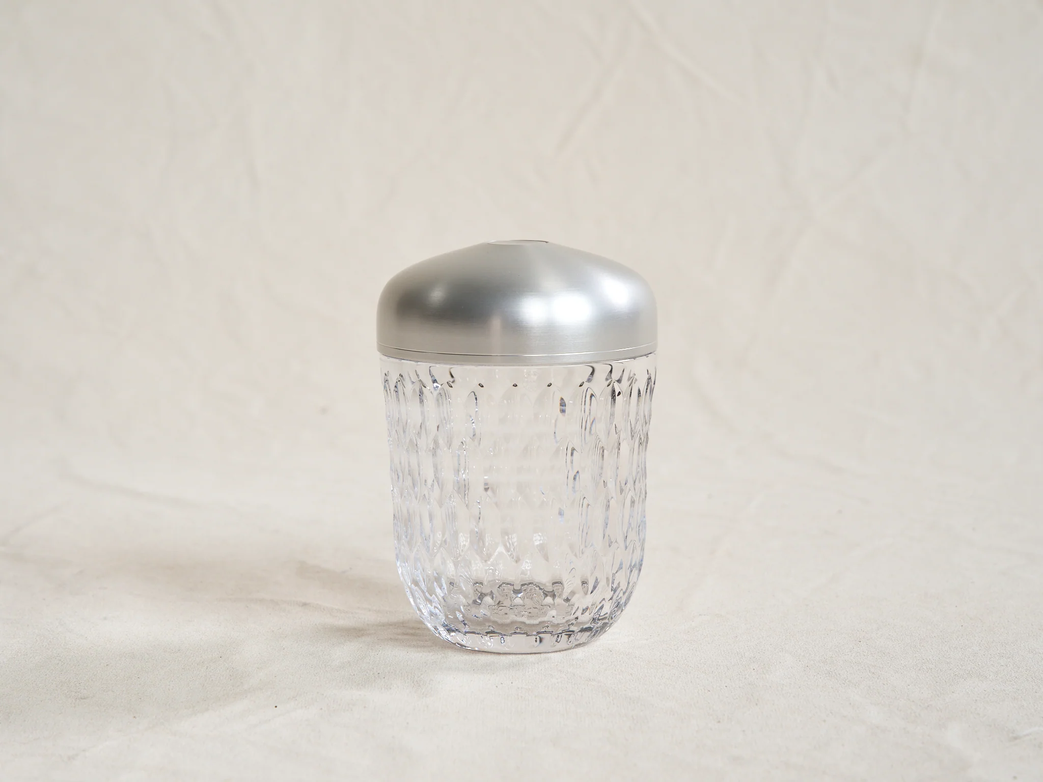 SAINT LOUIS FOLIA PORTABLE CRYSTAL LANTERN / MINI Ø4.1" x H5.9"