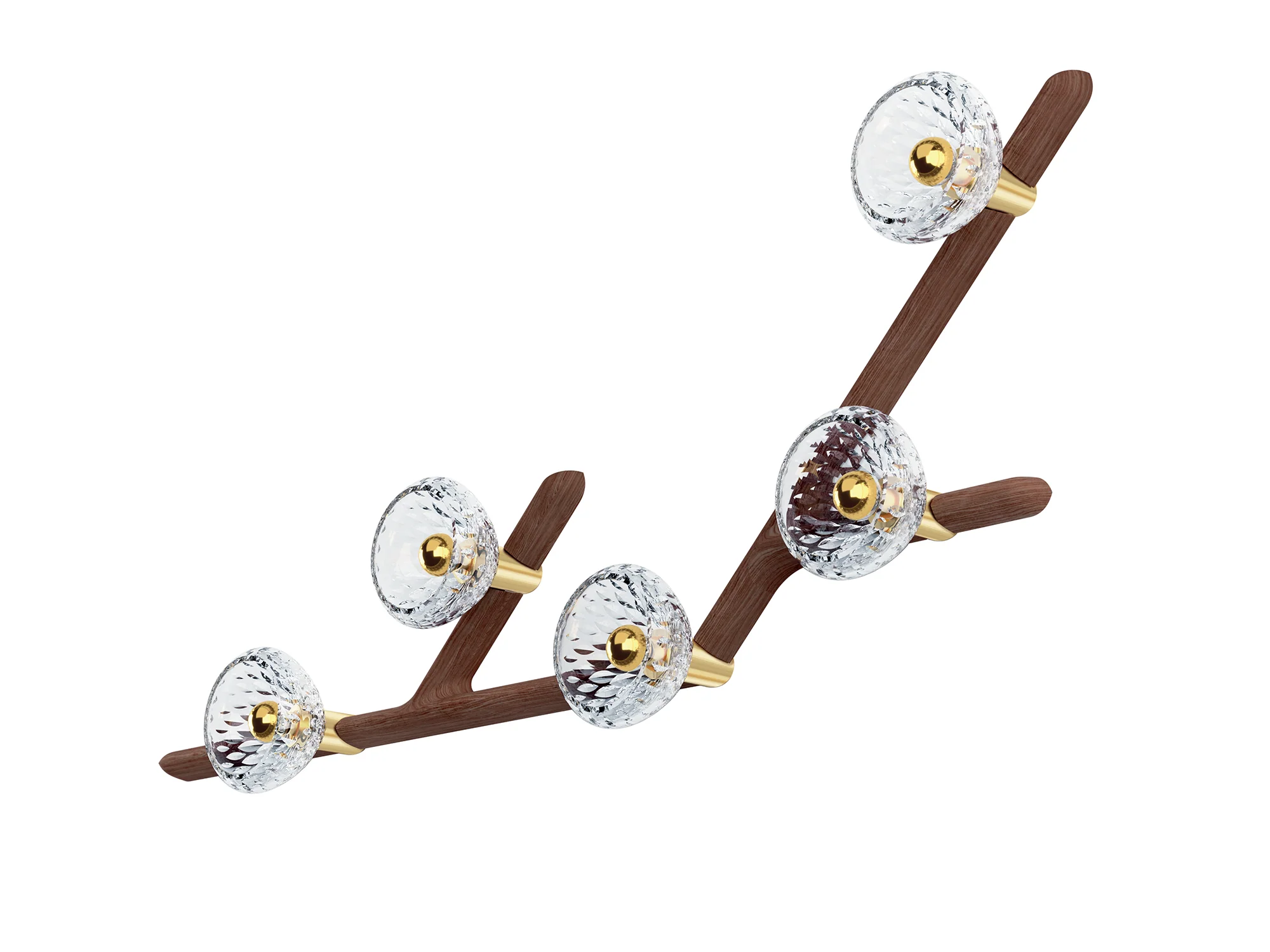 SAINT LOUIS 5 LIGHT FOLIA WALL SCONCE  H51.2" x W21.3" D5.5" - Image 4