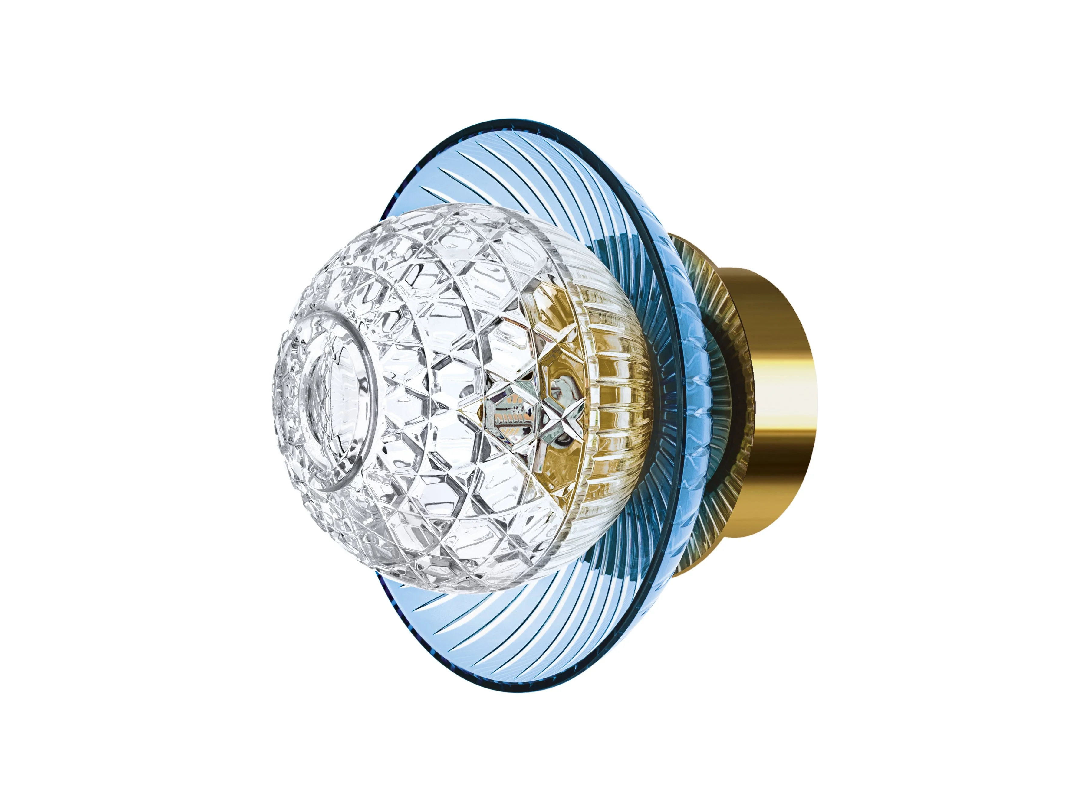 SAINT LOUIS ROYAL SMALL SCONCE / CUP Ø6.3" x D6.1" - Image 11