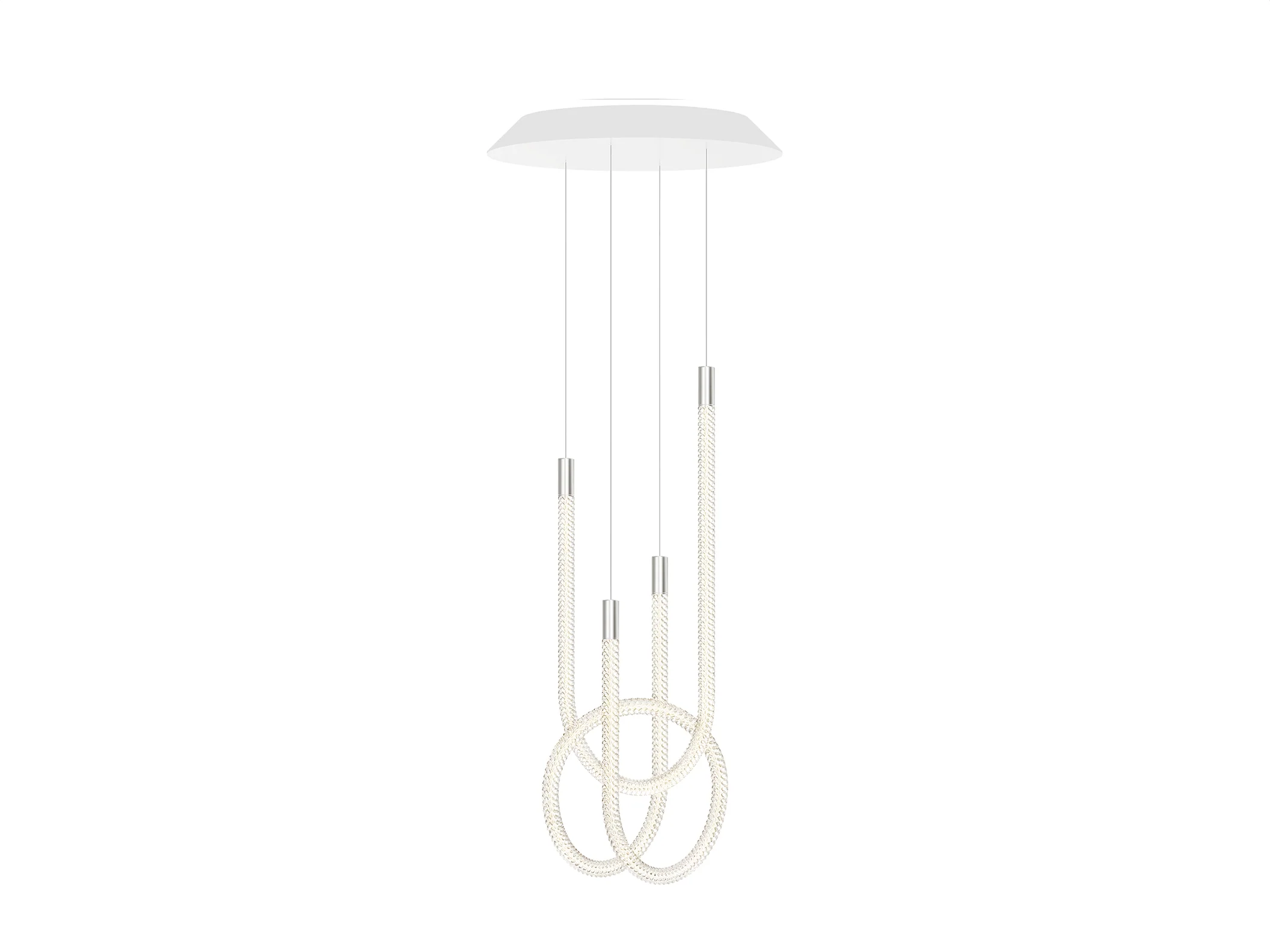 SAINT LOUIS TORSADE 2-LIGHT PENDANT Ă15.7" x H41.3" - Image 3