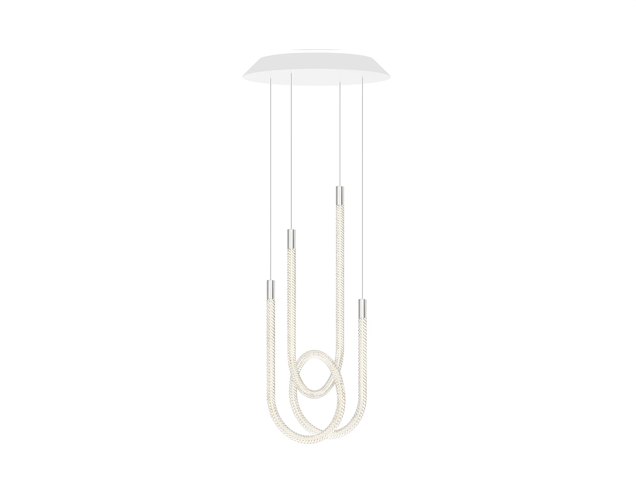 SAINT LOUIS TORSADE 2-LIGHT PENDANT Ă15.7" x H41.3" - Image 4