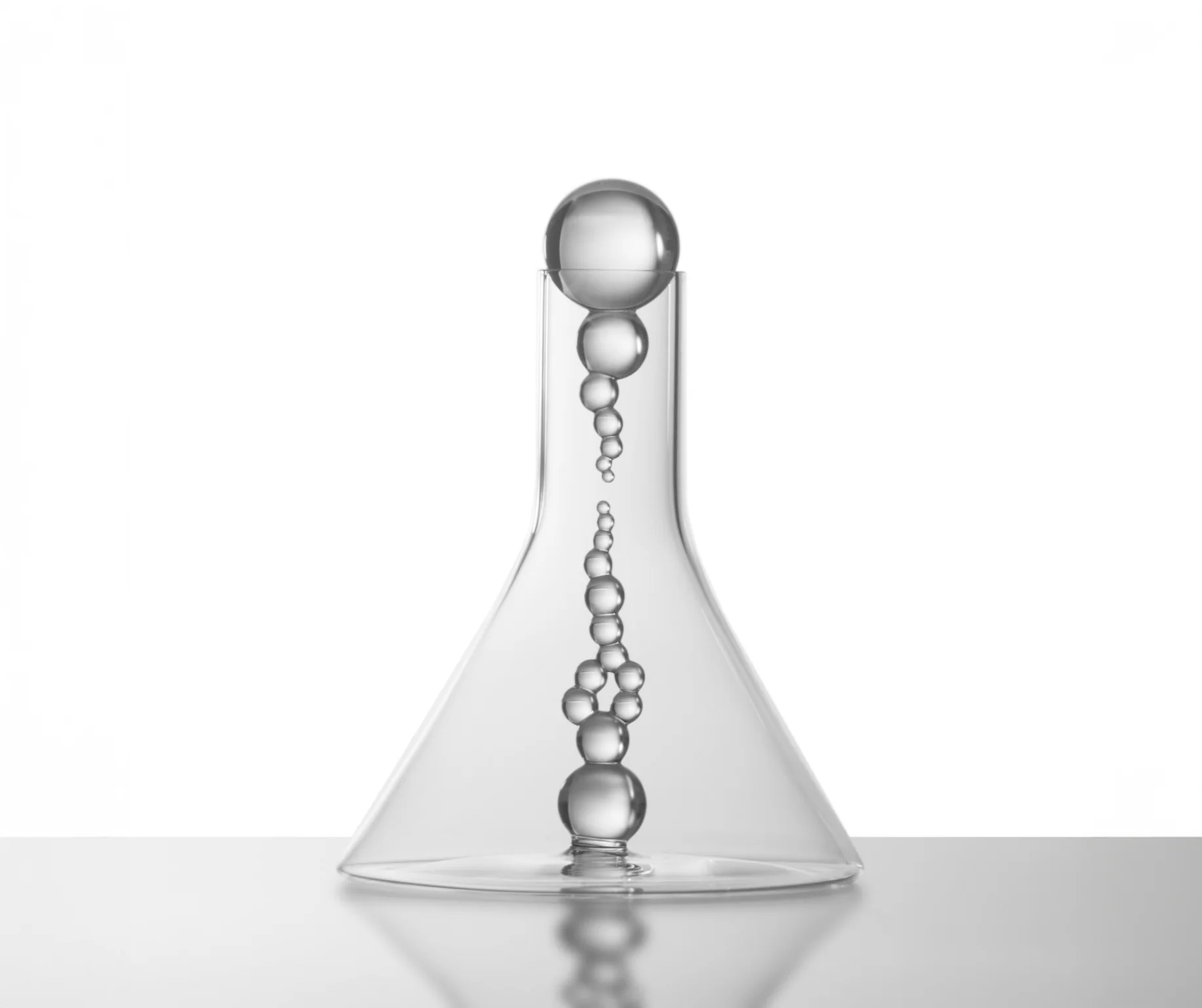 SIMONE CRESTANI ALCHEMICA DECANTER Ø7.1" X H10"