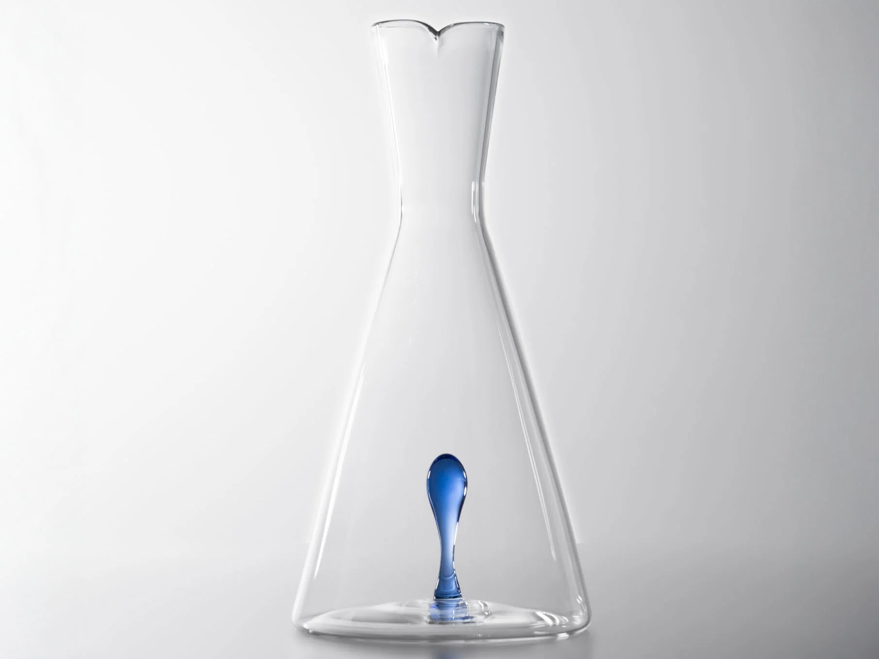 SIMONE CRESTANI DROP DECANTER Ø4.72" X H10.23"