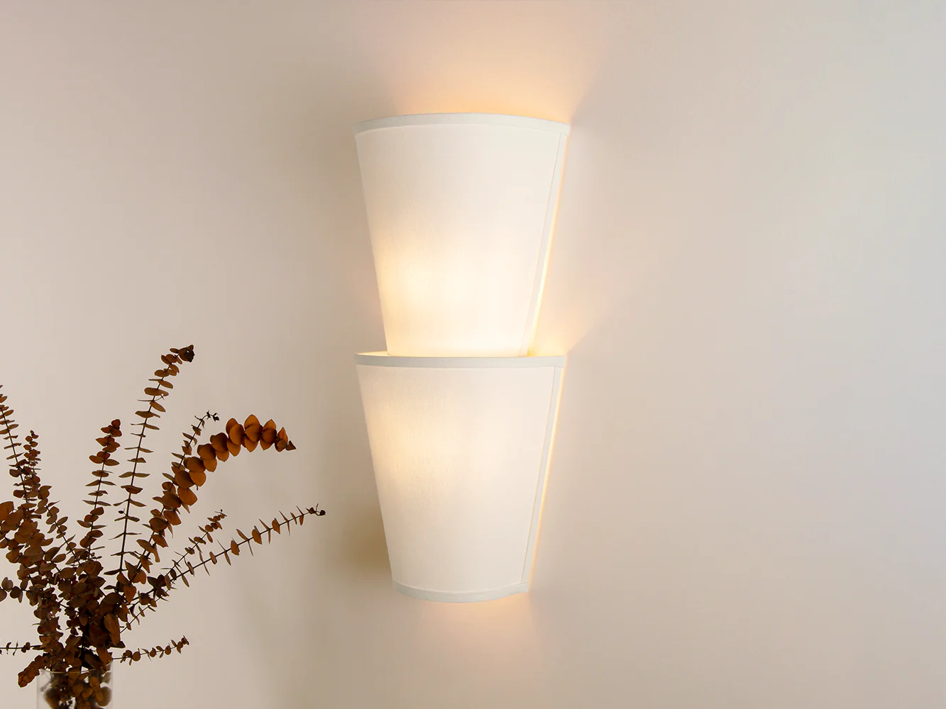 STUDIO DUNN LINDEN 2 SCONCE H23.5" x W10.5" x D7.5" - Image 4