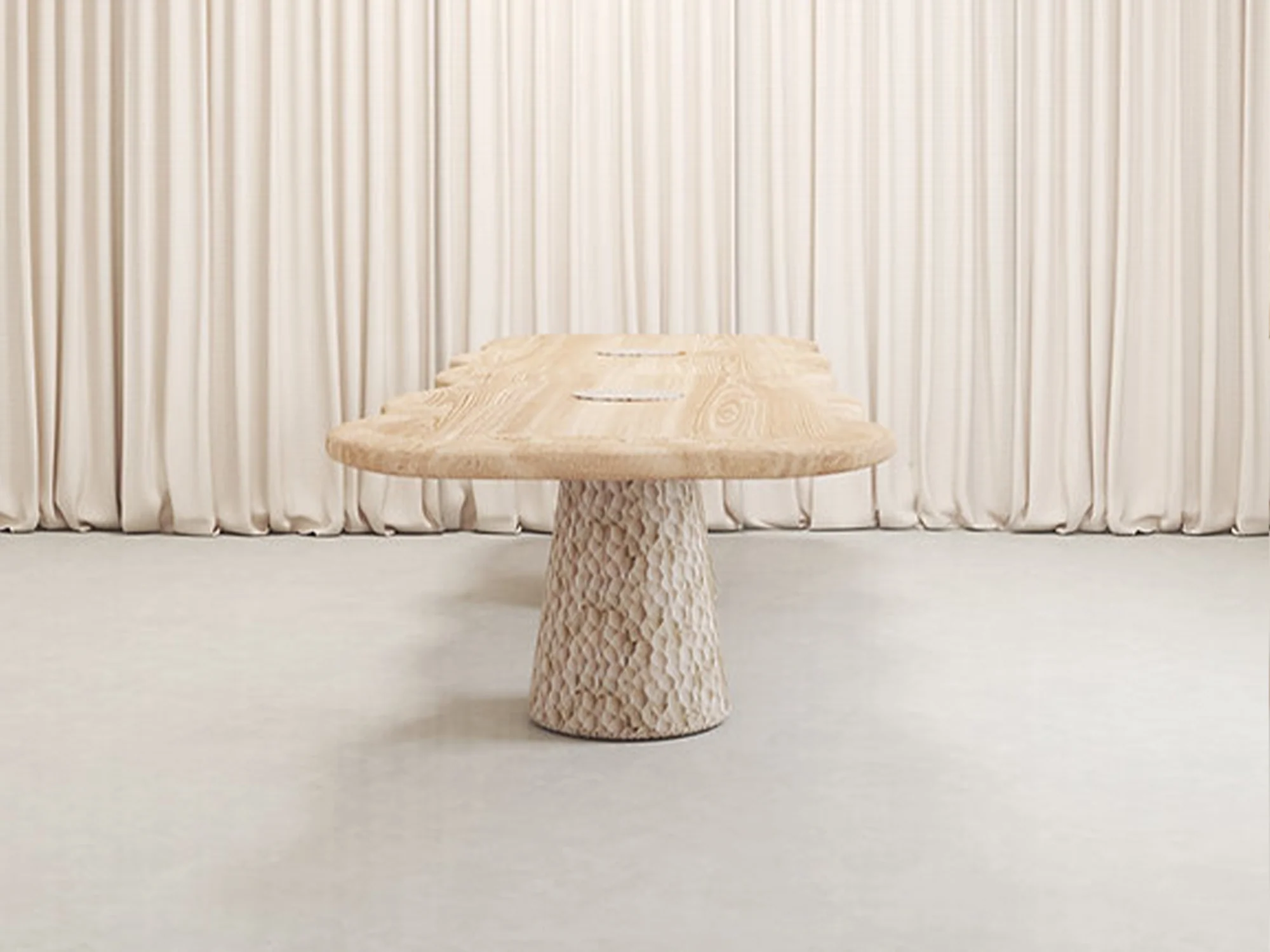 STUDIO SAM ASTORIA DINING TABLE L89.7" x D37.05" x H28.9" - Image 3