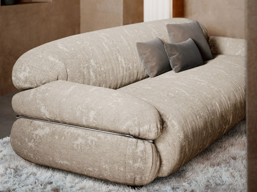 TACCHINI GIANFRANCO FRATTINI GRAND SESANN SOFA L104" x D42" x H26" - Image 3