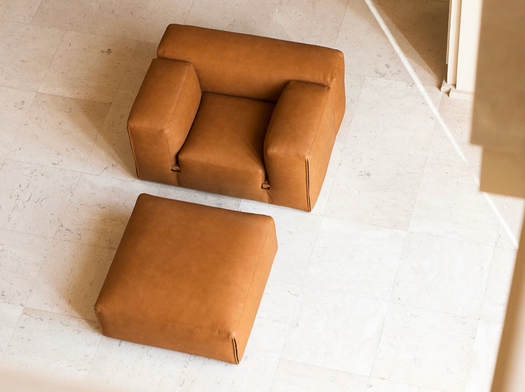 TACCHINI MARIO BELLINI LE MURA ARMCHAIR L50.5" x W38" x H26" x SH17" - Image 3