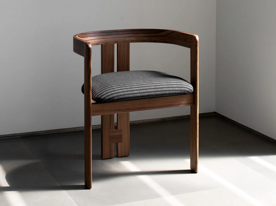TACCHINI TOBIA SCARPA PIGRECO DINING CHAIR W21.7" x D16" x H25" x SH17.2" - Image 5