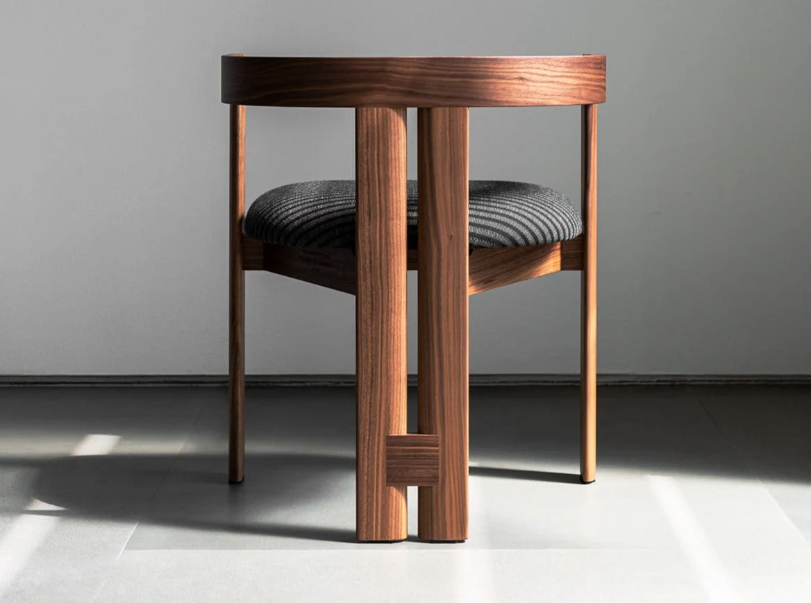 TACCHINI TOBIA SCARPA PIGRECO DINING CHAIR W21.7" x D16" x H25" x SH17.2" - Image 7