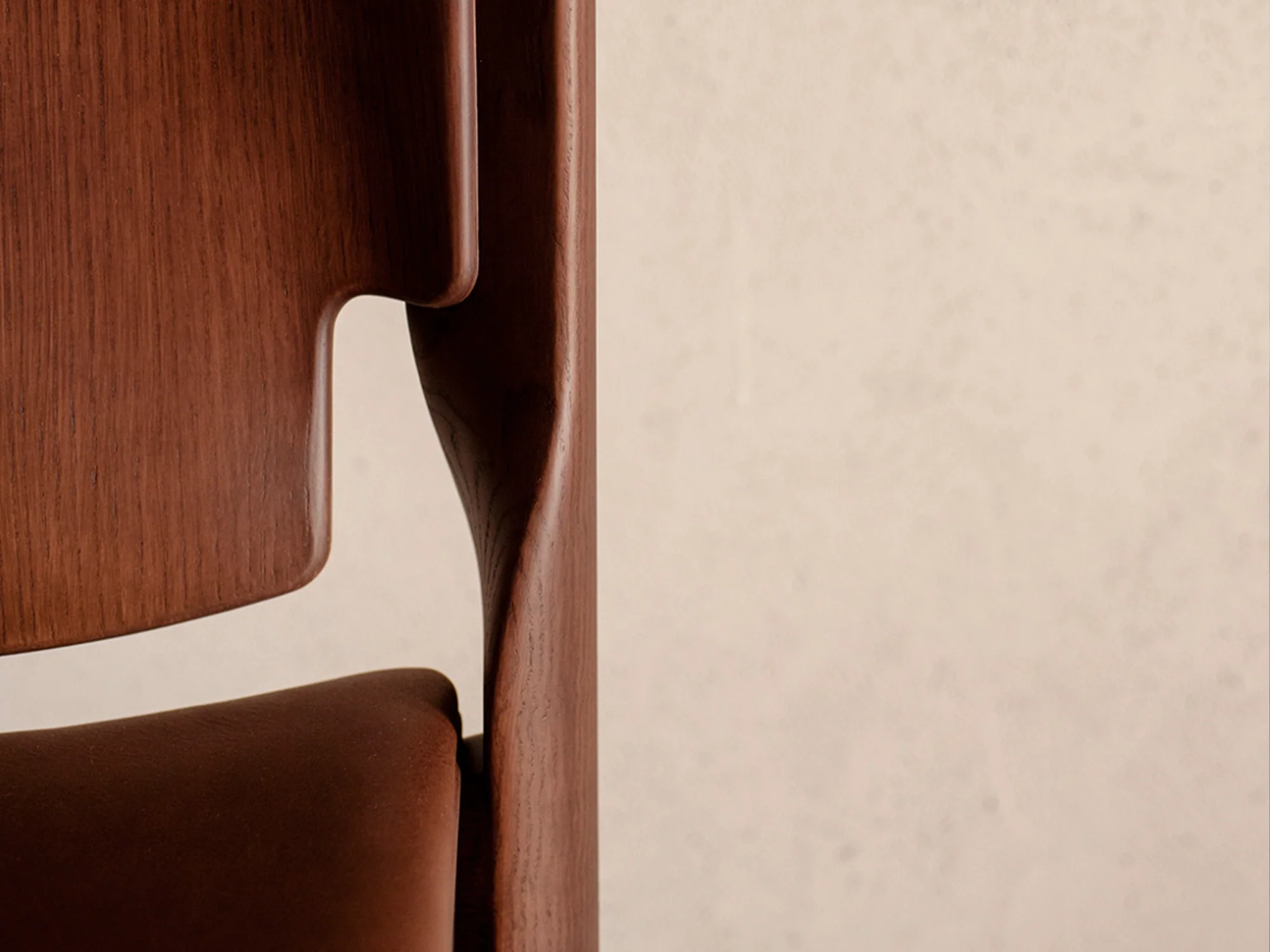 TACCHINI VICO MAGISTRETTI PAOLA DINING CHAIR W19.6" x D20" x H29.5" x SH17.3" - Image 4