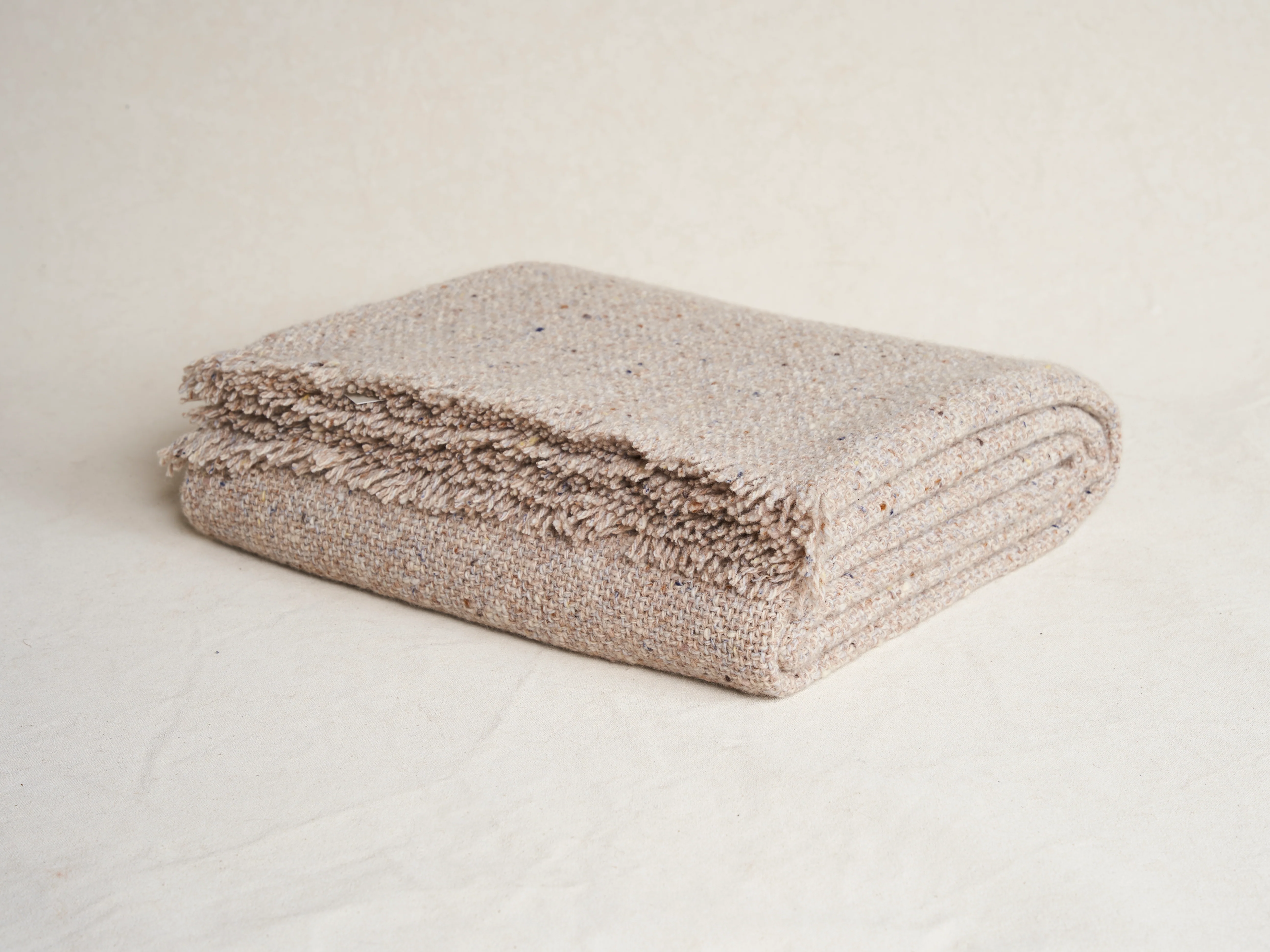 TEIXIDORS GRANITO THROW / CAMEL 71” x 55"
