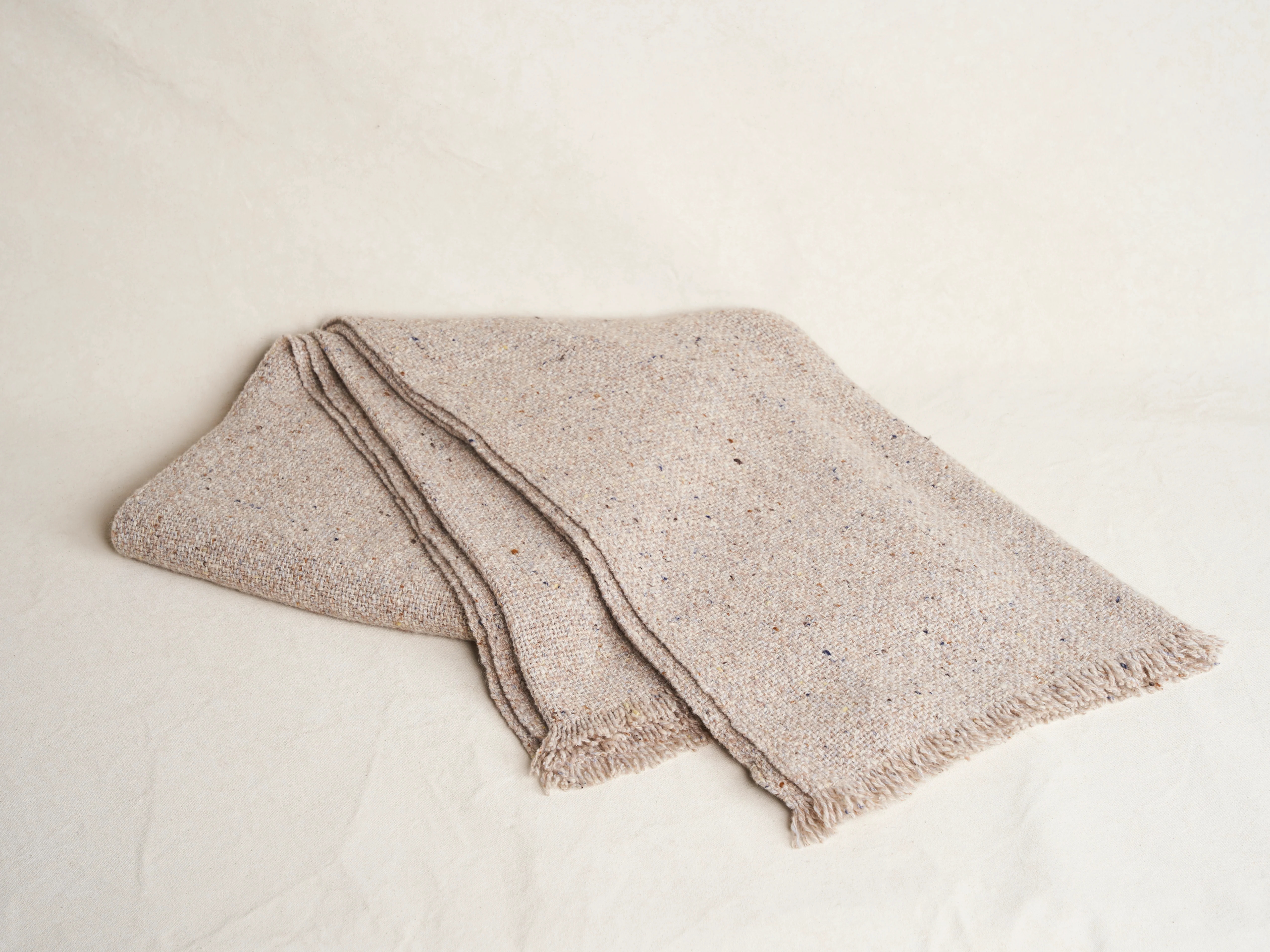TEIXIDORS GRANITO THROW / CAMEL 71” x 55" - Image 2