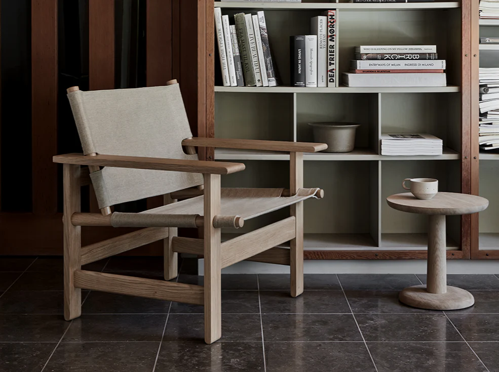 FREDERICIA THE CANVAS CHAIR BY BORGE MOGENSEN - Image 5