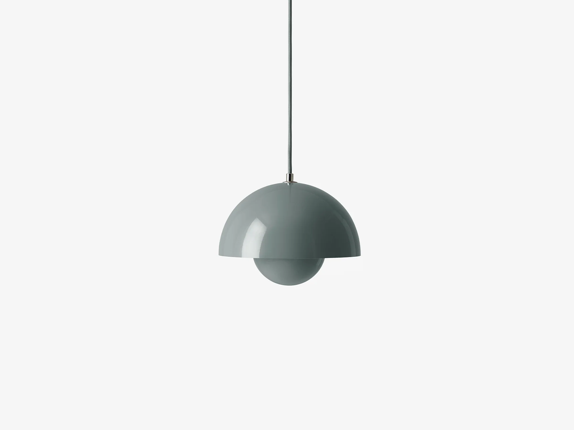 &TRADITION LIGHTING VERNER PANTON VP1 FLOWERPOT PENDANT H6.3" x Ø9.1" - Image 13