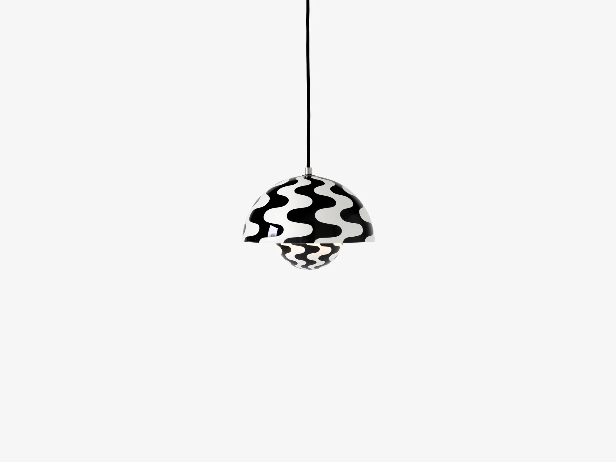 &TRADITION LIGHTING VERNER PANTON VP1 FLOWERPOT PENDANT H6.3" x Ø9.1" - Image 16