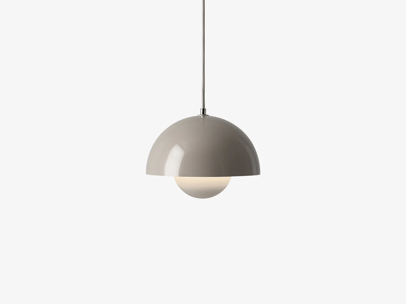 &TRADITION LIGHTING VERNER PANTON VP1 FLOWERPOT PENDANT H6.3" x Ø9.1" - Image 5