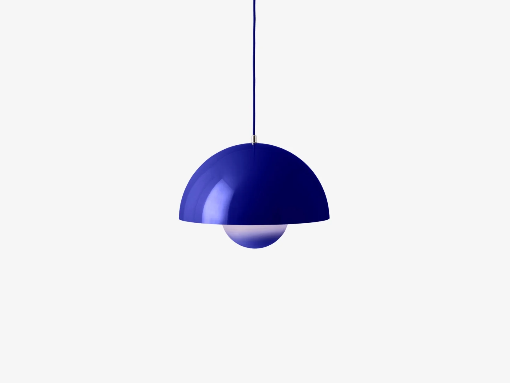&TRADITION LIGHTING VERNER PANTON VP1 FLOWERPOT PENDANT H6.3" x Ø9.1" - Image 6