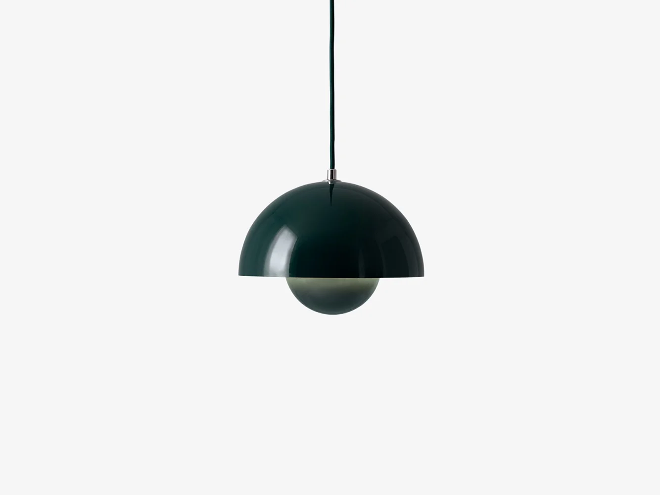 &TRADITION LIGHTING VERNER PANTON VP1 FLOWERPOT PENDANT H6.3" x Ø9.1" - Image 8