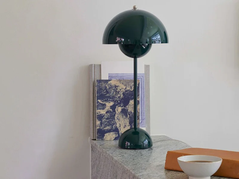 &TRADITION LIGHTING VERNER PANTON VP3 FLOWERPOT LAMP Ø9" x H19.7" - Image 15