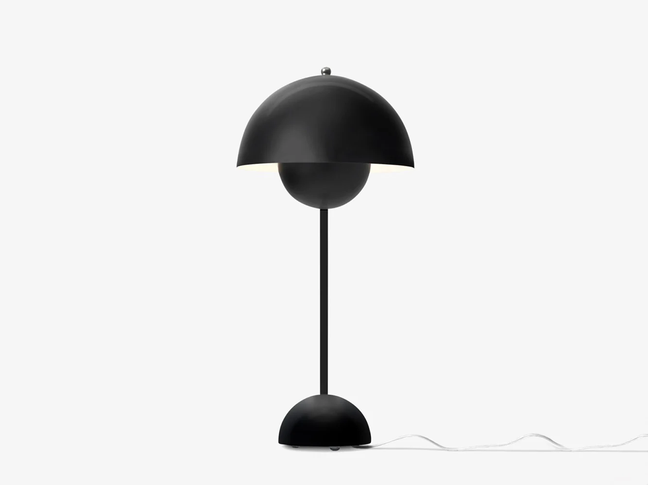 &TRADITION LIGHTING VERNER PANTON VP3 FLOWERPOT LAMP Ø9" x H19.7" - Image 4