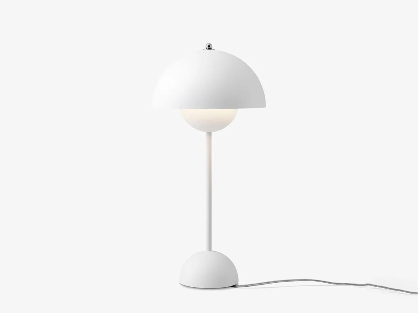 &TRADITION LIGHTING VERNER PANTON VP3 FLOWERPOT LAMP Ø9" x H19.7" - Image 5