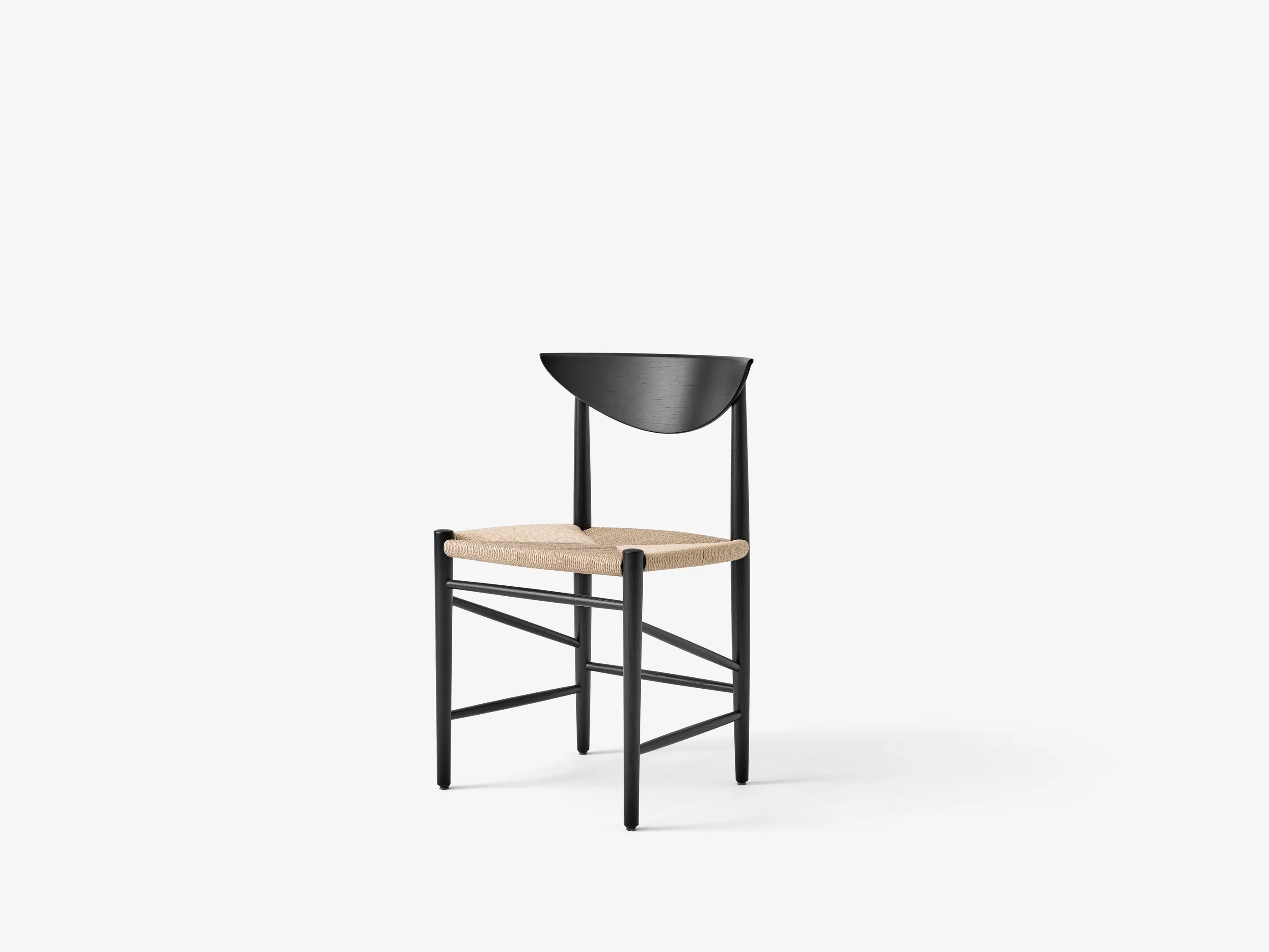 &TRADITION HVIDT & MØLGAARD HM3 DRAWN CHAIR H31" x W19" x D18" x SH18" - Image 3