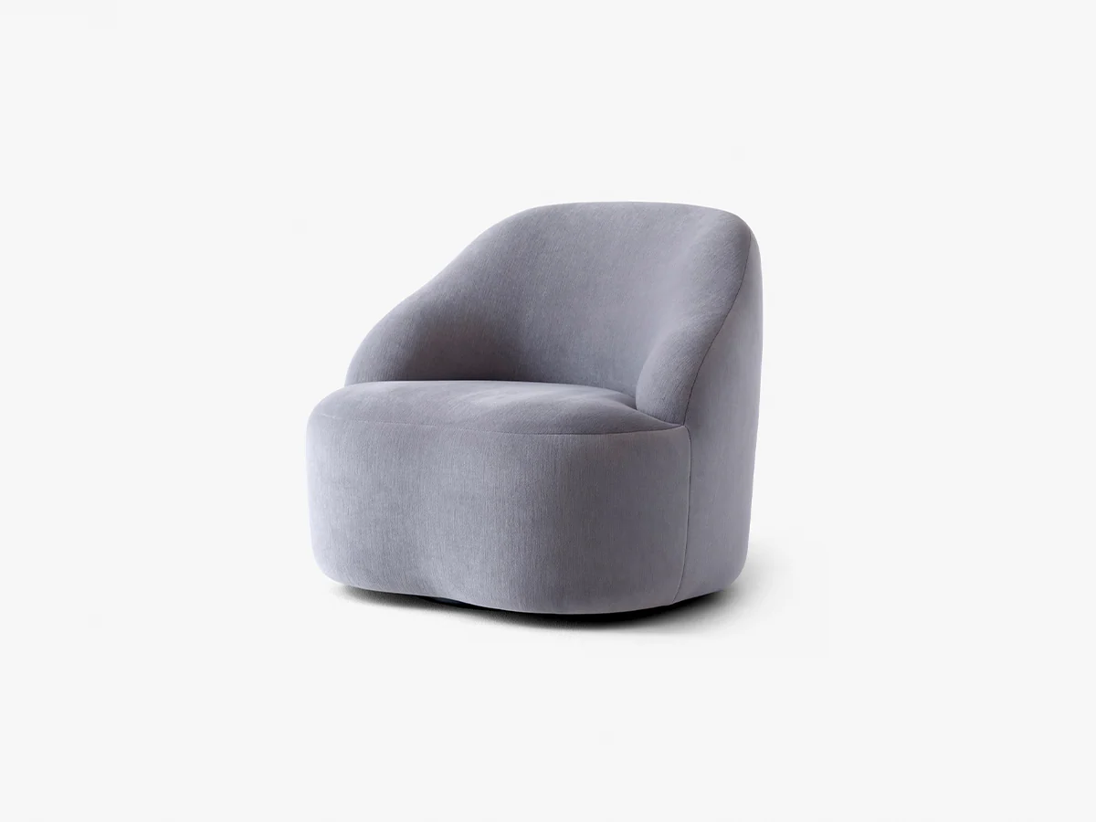 &TRADITION LOUISE LILJENCRANTZ LC2 MARGAS CHAIR  / SWIVEL H30" x W35.5" x D34" x SH16.5" - Image 3